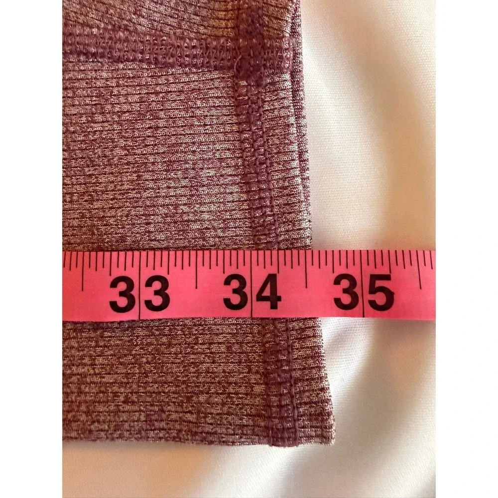 alo High Waist Alosoft Lounge Legging Parisian Pink Heather Medium